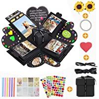 Caja Sorpresa Creativa Explosion Box- KIPIDA DIY Photo Album Scrapbook-Cumpleaños-San Valentín- día del padre…